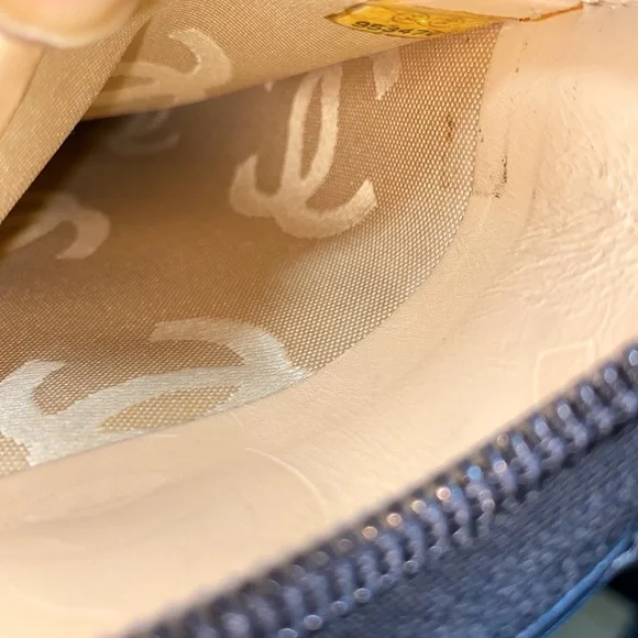 Authentic Chanel Lambskin Cambon Line Organizer Clutch Bag Wallet - Picture 16 of 17